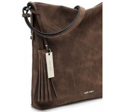 Beuteltasche Steffy Suri Frey Braun Perforiert