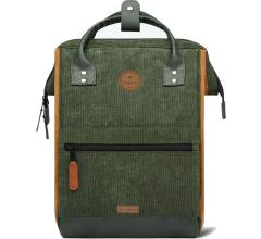 Cabaia Adventurer Doha Medium Freizeitrucksack grün braun Cord