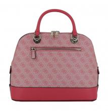 elegante Kurzgrifftasche Guess Matilde Black schwarz Saffiano