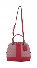 elegante Kurzgrifftasche Guess Matilde Black schwarz Saffiano