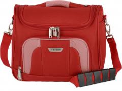 Travelite Beautycase Orlando rot Weichgepäck