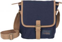 Travelite Crossovertasche dunkelblau Hempline Hanfgewebe Marine