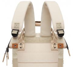 Cabaia Alger Rucksack Small Beige Metallic Feminin