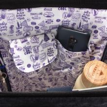 Freizeitrucksack dunkelgrau meliert Cabaia London Adventurer Medium