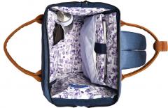 großer Outdoorrucksack Cabaia Paris Large Adventurer blau meliert