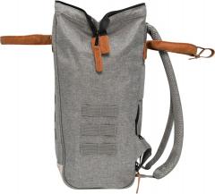 Isolierrucksack Cabaia Adventurer Medium Sac Apero grau meliert Flaschenöffner