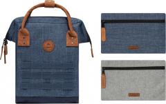 kleiner Rucksack Adventurer Paris Cabaia Blau 