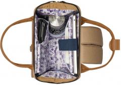 kleiner Rucksack Adventurer Paris Cabaia Blau 