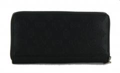 große Geldbörse Guess Kersti Cognac braun Ziparound Check Organizer