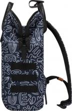 auffälliger Freizeitrucksack schwarz weiß Print Cabaia Adventurer Small Amiens