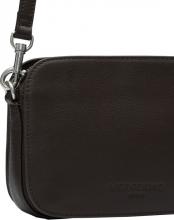 kleine Umhängetasche Glattleder dunkelbraun Liebeskind Luka Crossbody