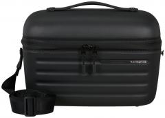 schwarzes Hartschalen Samsonite Beauty Case Stackd Black