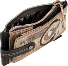 Anekke Kartenbörse Shoen Kunst Braun