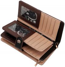 Anekke Shoen Palette elegante Geldbörse metallic Japan