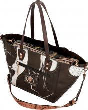 Anekke 2in1 Shopper Shoen Nature Braun Kintsugi