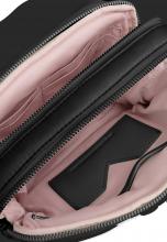 gepolsterte Crossbody Bag schwarz Nylon Emily Puffy Les Visionnaires