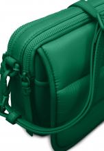 Umhängetasche gesteppt grün Emily Puffy Nylon Pine Green Les Visionnaires