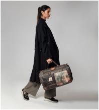 Anekke Shoen Weekender Künstlerin Japan braun bunt
