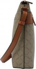 L.Credi schmale Crossovertasche Filiberta Taupe