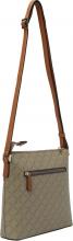 L.Credi schmale Crossovertasche Filiberta Taupe