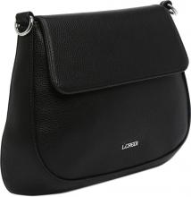 L.Credi Crossovertasche Asymmetrie Schwarz Liara