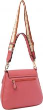 L.Credi asymmetrische Schultertasche Liara Rouge