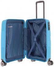 Travelite Waal 4w-Trolley S 55cm Kabinenkoffer türkis TSA-Schloss