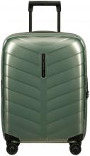 Handgepäckkoffer 55cm hellgrün glänzend Samsonite Attrix recycled Basil Green