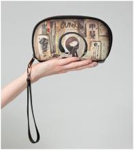 große Brieftasche Print Künstlerin Anekke Shoen Glitzer