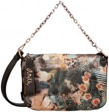 feminine Schultertasche Kettenhenkel Anekke Shoen Padded Kunstdruck