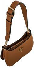 Guess meridian Mini Pochette Cognac braun Top Zip