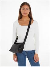 Calvin Klein Gracie Mini Crossbody Umhängetasche schwarz Prägung