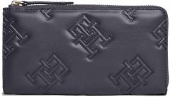 Tommy Hilfiger Geldbörse TH Refined Large ZA Mono space blue blau