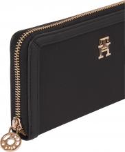 Hilfiger Nylon Geldbörse Damen TH Essential S Large ZA schwarz Hilfiger Nylon Geldbörse Damen TH Essential S Large ZA schwarz