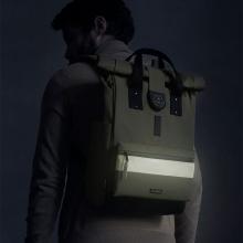 Cabaia Medium Explorer Wanderrucksack Kaki Rolltop Grenoble