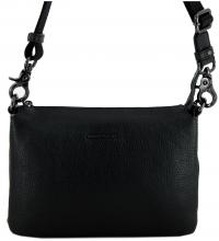 dunkelgraue Abendtasche Mandarina Duck Mellow Leather