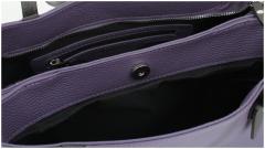 Riementasche Caleidos Lavender lila braun bürotauglich