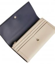Tommy Hilfiger Geldbörse Damen TH City Compact L Flap Beige
