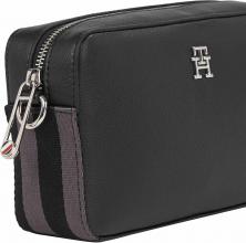 Tommy Hilfiger recycelt Crossbody Bag TH Essential SC Camera Bag schwarz