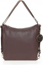 Schultertasche Mandarina Duck Mellow Leather Hobo Warm Taupe nude beige