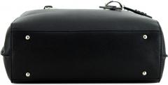 Kurzgrifftasche Guess Noelle Girlfriend Satchel Latte Logo braun