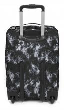 Eastpak Transitr Handgepäckstrolley schwarz grau Flammenprint Dark Flame