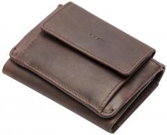 Herrengeldbörse Joop Loreto Orthos Dark Brown Leder 