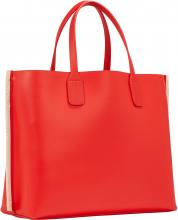 Tommy Hilfiger Shoppertasche Iconic Satchel Fierce Red