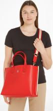 Tommy Hilfiger Shoppertasche Iconic Satchel Fierce Red