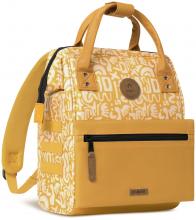 Jugendrucksack gelb gemustert Cabaia Adventurer Small Setif Wechselpouch