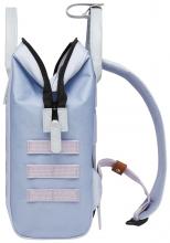 hellblauer Damenrucksack Wechselfront metallic Cabaia Adventurer Puerto Viejo Small