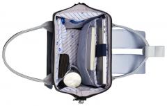 hellblauer Damenrucksack Wechselfront metallic Cabaia Adventurer Puerto Viejo Small