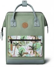 Cabaia Adventurer Medium Seville Rucksack mit Laptopfach grün Wechseltasche