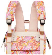 farbenfroher Rucksack Cabaia Adventurer Small Pirae Blätterprint